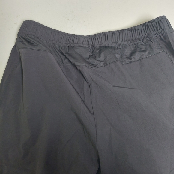 Trailside Black Pants M Softshell Zip‎ Pockets Elastic Waist Wind  Drawstring - Picture 8 of 10